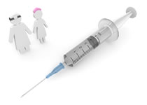 化学療法の注射